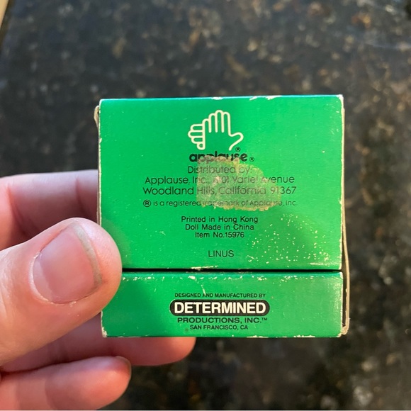 RARE Vintage 1990 Applause Peanuts Gang Philosophy Doll 40th Anniversary - Picture 4 of 4